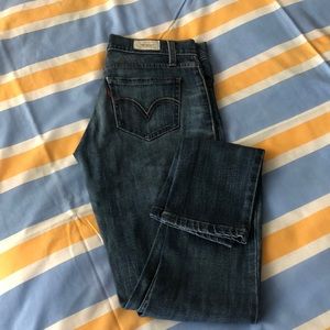 Levis 525 skinny jeans